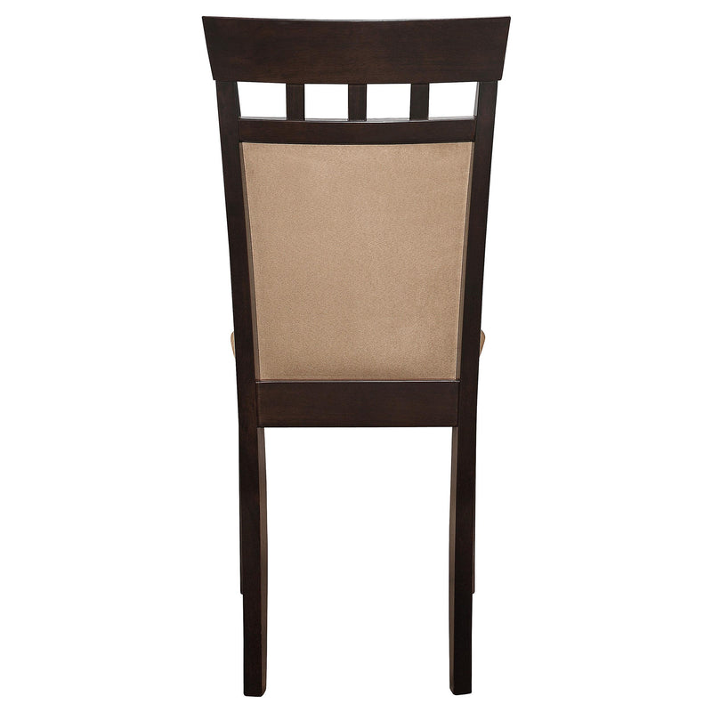 Gabriel Closed Back Dining Side Chair Cappuccino (Set of 2) - 100773