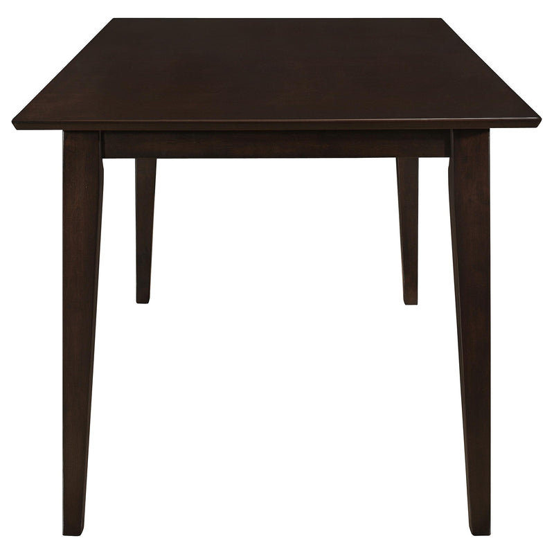 Gabriel Rectangular 59-inch Wood Dining Table Cappuccino - 100771