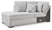 Gabyleigh Nickel Left-Arm Facing Corner Chaise - 2090416