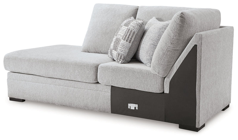 Gabyleigh Nickel Left-Arm Facing Corner Chaise - 2090416