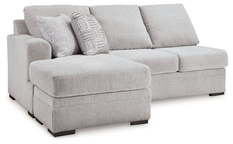 Gabyleigh Nickel Left-Arm Facing Sofa Chaise - 2090402
