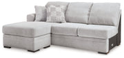 Gabyleigh Nickel Left-Arm Facing Sofa Chaise - 2090402