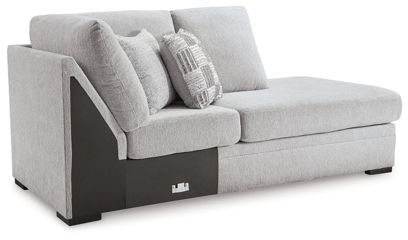 Gabyleigh Nickel Right-Arm Facing Corner Chaise - 2090417