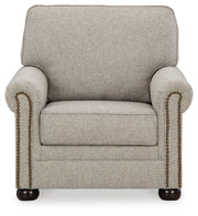 Gaelon Chair and Ottoman in Dune - PKG015823