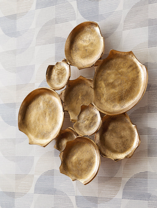 Gageton Antique Gold Finish Wall Decor - A8010335