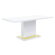 Gaines Dining Table W/Pedestal Base - DN01258