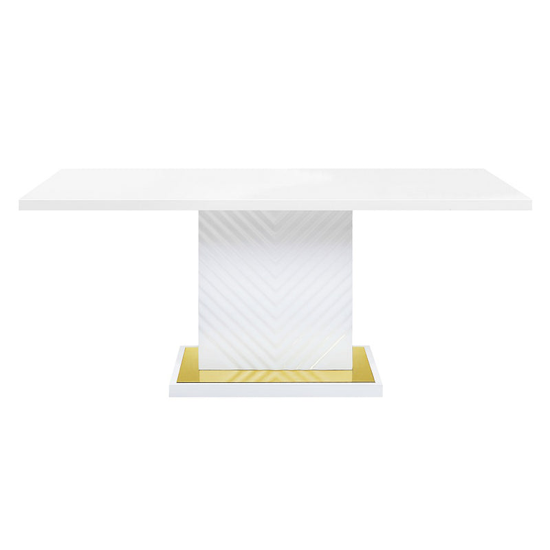 Gaines Dining Table W/Pedestal Base - DN01258