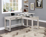 Galarga Antique White Desk - CM-DK418WH