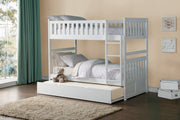 Galen White Twin/Twin Bunk Bed | B2053 - Gate FurnitureBunk Bed