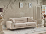 Galina 3-pieces (Sofa & Loveseat & Chair) Livingroom in Beige - 200-SER-GAL-ANKA529-321