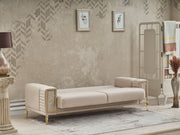 Galina Convertible Sofa in Beige - 200-SER-GAL-ANKA529-3