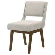 Galindo Upholstered Dining Side Chair Light Grey (Set of 2) - 193752GRY