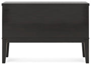 Galliden Light Brown Dining Table and 6 Chairs with Server - Gate FurnitureDining Room Set