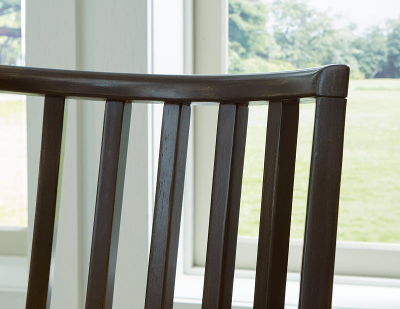 Galliden Light Brown Dining Table and 8 Chairs - Gate FurnitureDining Room Set