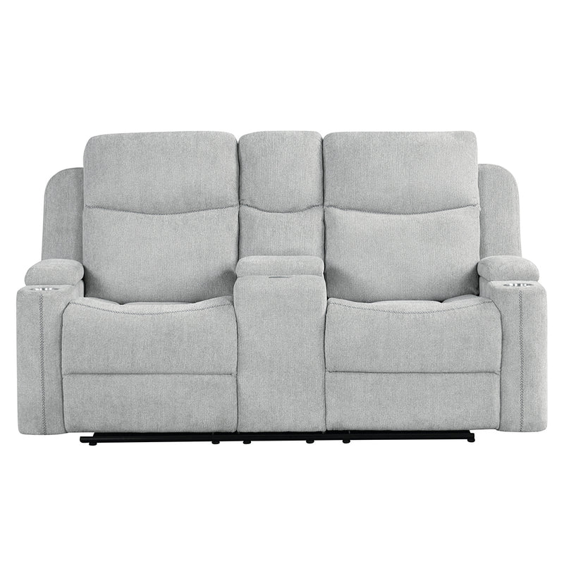 Galya Motion Loveseat w/Console - LV04681