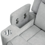 Galya Motion Loveseat w/Console - LV04681