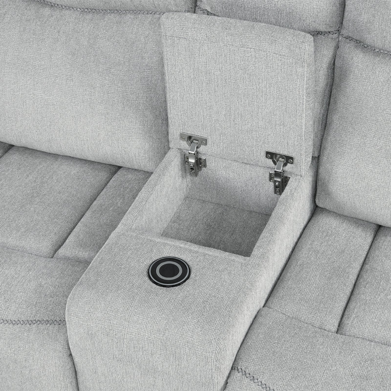 Galya Motion Loveseat w/Console - LV04681