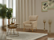 Gamba 3-pieces (Sofa & Loveseat & Chair) Livingroom in Beige - 200-SIM-GAM-GIRNE03-321