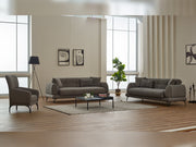 Gamba 3-pieces (Sofa & Loveseat & Chair) Livingroom in Beige - 200-SIM-GAM-GIRNE03-321