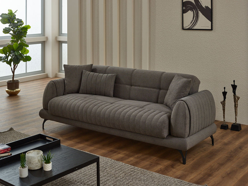 Gamba 3-pieces (Sofa & Loveseat & Chair) Livingroom in Beige - 200-SIM-GAM-GIRNE03-321