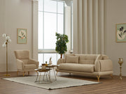 Gamba 3-pieces (Sofa & Loveseat & Chair) Livingroom in Beige - 200-SIM-GAM-GIRNE03-321