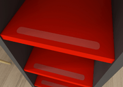 Gamer Bed Red & Black SET - p13194