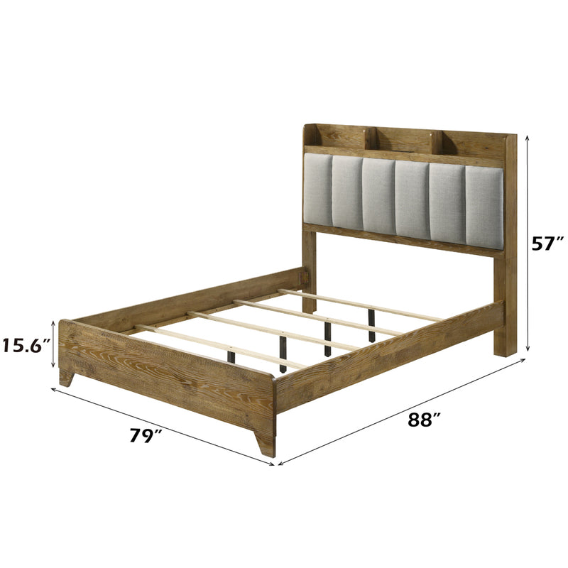 Garcia Eastern King Bed w/USB - BD04861EK