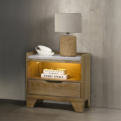 Garcia Nightstand w/LED - BD04863