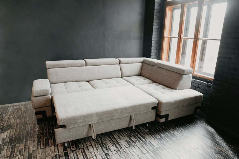 Garda Sectional W/ Bed And Storage - Gate FurnitureSleeper Sectional