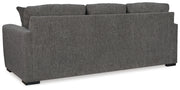 Gardiner Sofa Chaise with Ottoman in Pewter - PKG016057