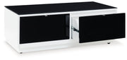 Gardoni White/Black Coffee Table - T756-1