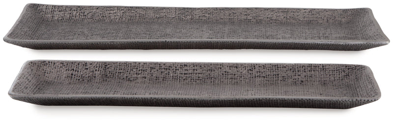 Garekton Tray (Set of 2) - Gate FurnitureTray