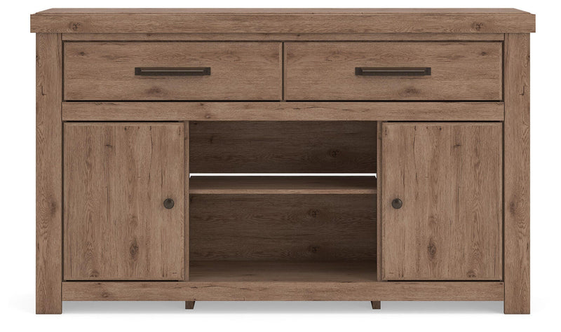 Garistyn Brown 62" TV Stand - W2844-68