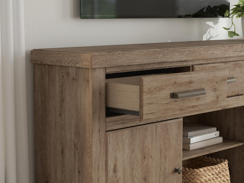 Garistyn Brown 73" TV Stand - W2844-268