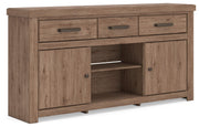 Garistyn Brown 73" TV Stand - W2844-268