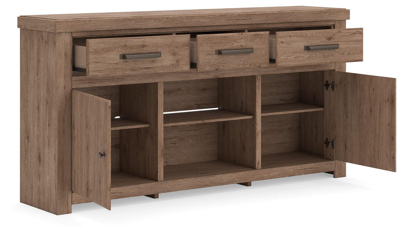 Garistyn Brown 73" TV Stand - W2844-268