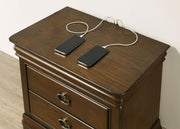 Garland 2-drawer Nightstand Bedside Table Brown Cherry - 205302