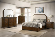 Garland 2-drawer Nightstand Bedside Table Brown Cherry - 205302