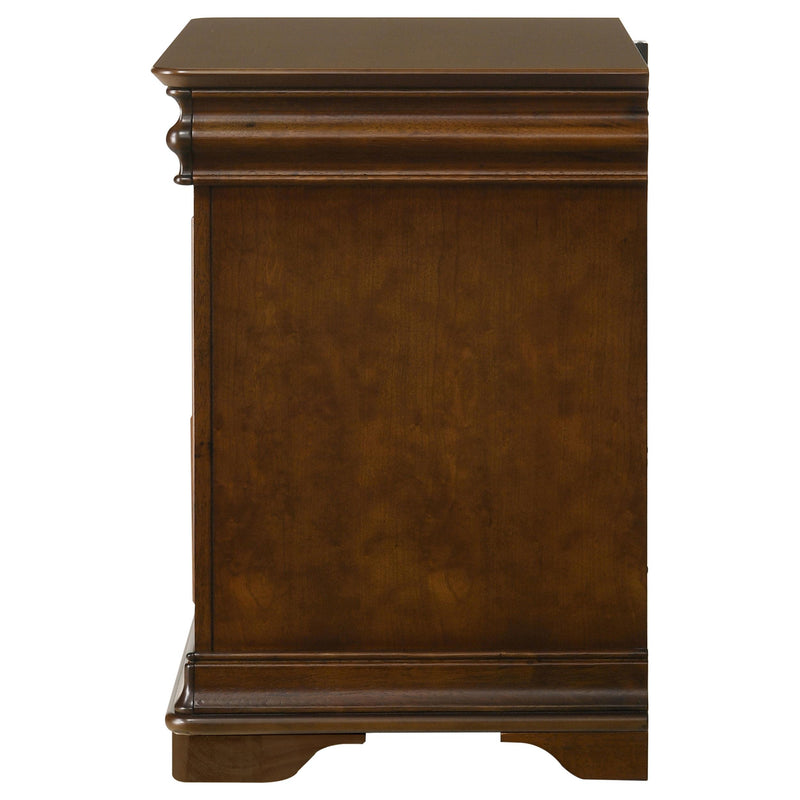 Garland 2-drawer Nightstand Bedside Table Brown Cherry - 205302