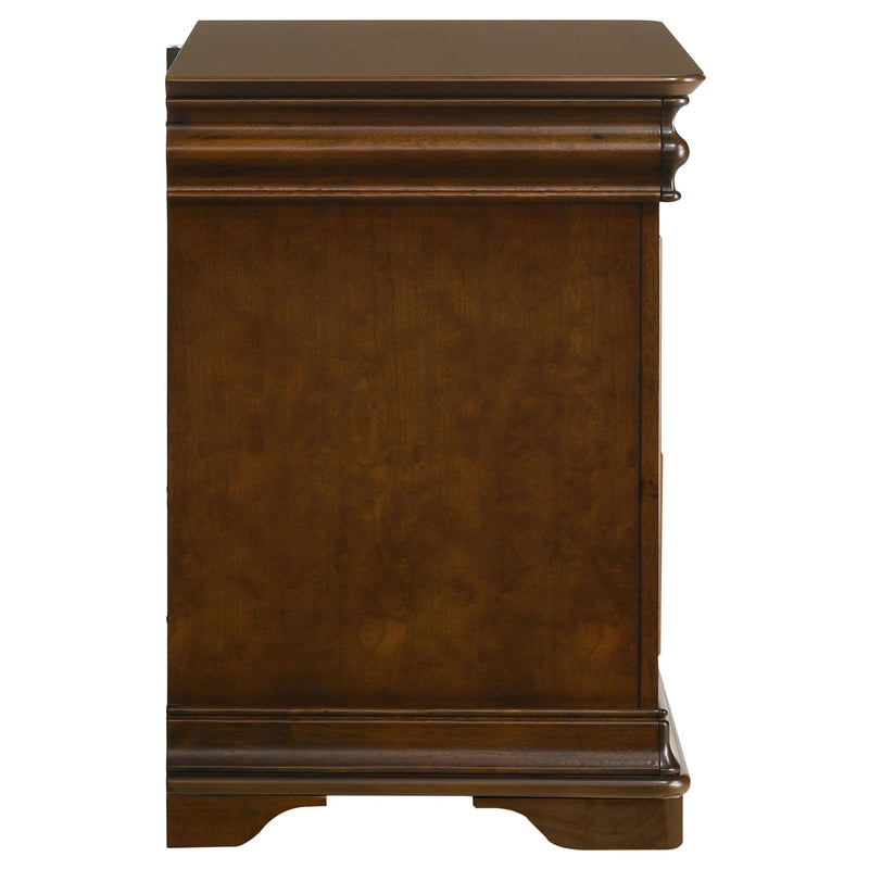 Garland 2-drawer Nightstand Bedside Table Brown Cherry - 205302