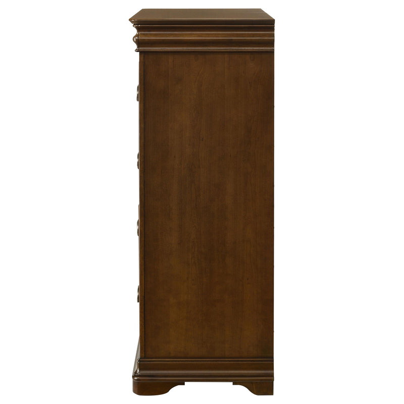 Garland 4-drawer Bedroom Chest of Drawers Brown Cherry - 205305