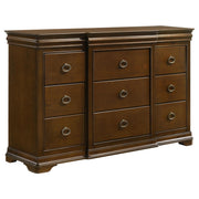 Garland 5-piece Eastern King Bedroom Set Brown Cherry - 205301KE-S5