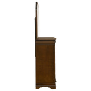Garland 9-drawer Bedroom Dresser with Mirror Brown Cherry - 205303M