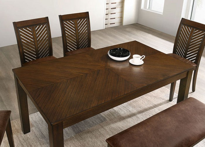 Garnett Walnut Dining Table - CM3490T