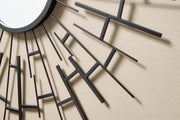 Garrenworth Black Accent Mirror - A8010391