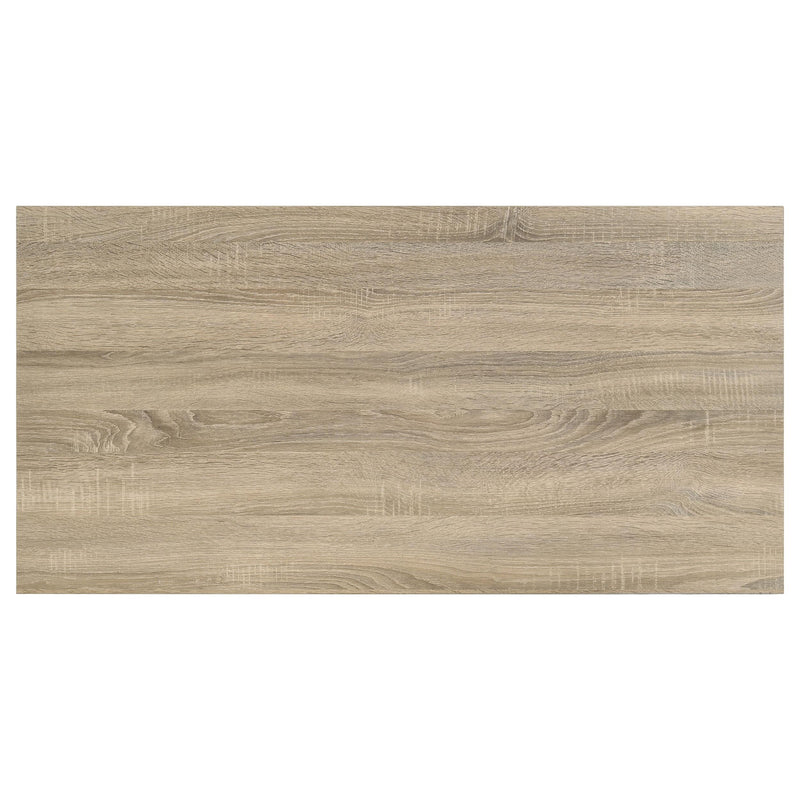 Garza 3-Piece Rectangular Coffee Table Set Greige Oak - 701090