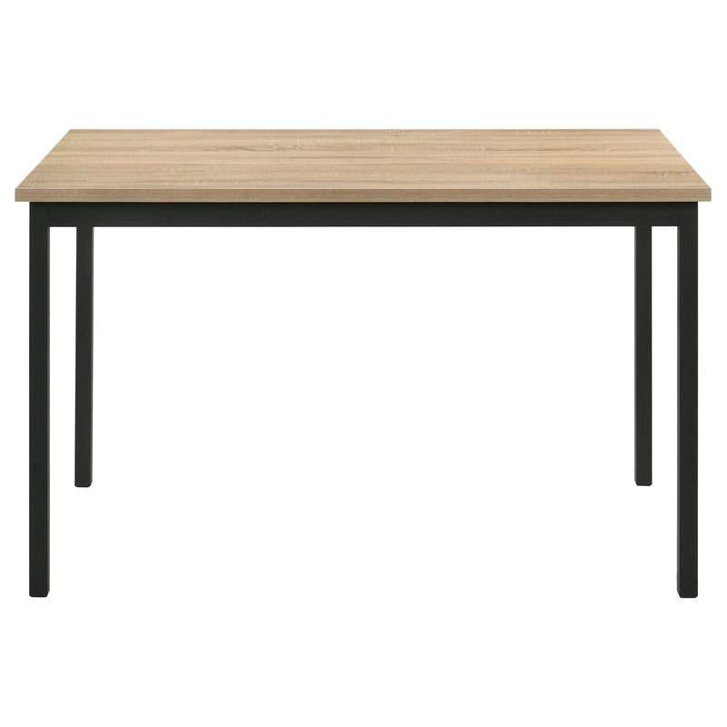 Garza 5-piece Rectangular Dining Table Greige Oak - 193981-S5