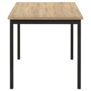 Garza 5-piece Rectangular Dining Table Greige Oak - 193981-S5