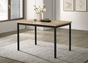 Garza Rectangular 47-inch Dining Table Greige Oak - 193981
