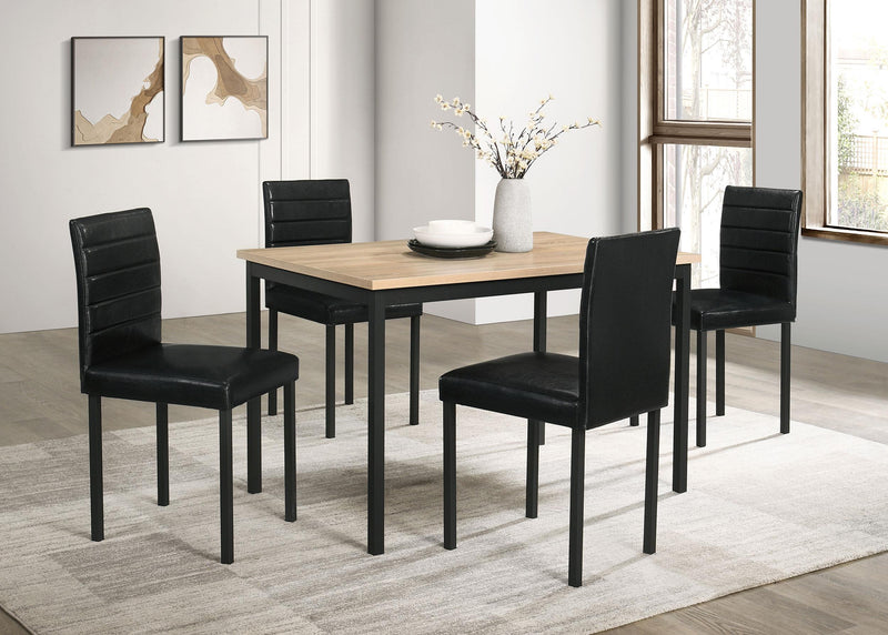 Garza Rectangular 47-inch Dining Table Greige Oak - 193981